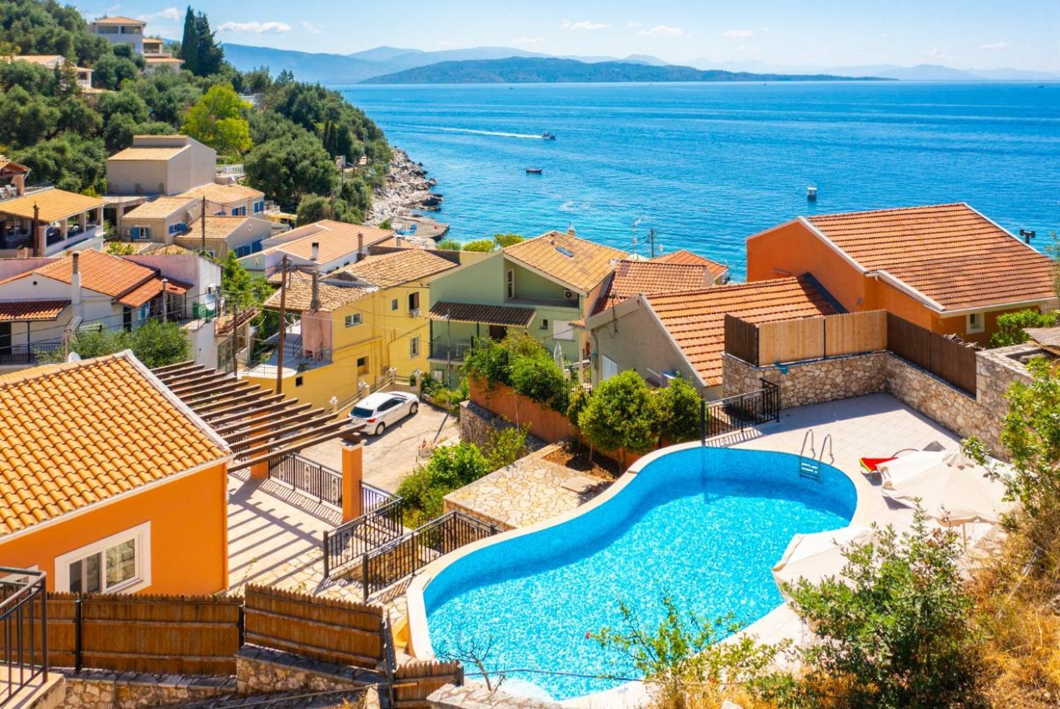 Villa Konstantinos Katávolos Exteriör bild